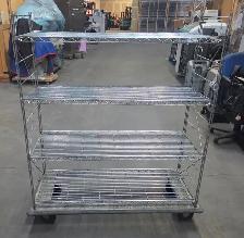 Metal Rolling Storage Cart