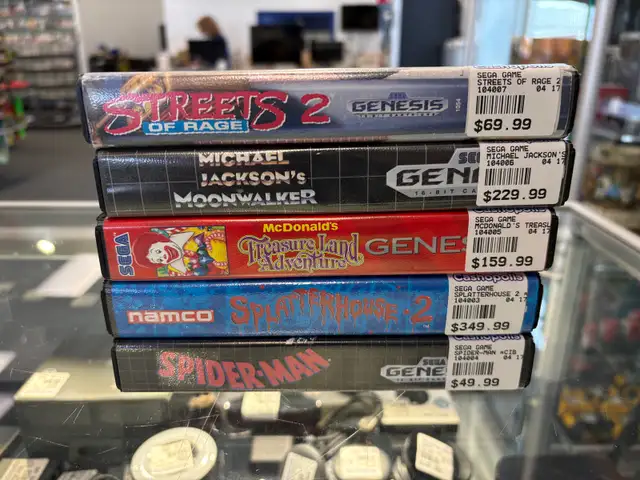 Sega genesis games @Cashopolis!!