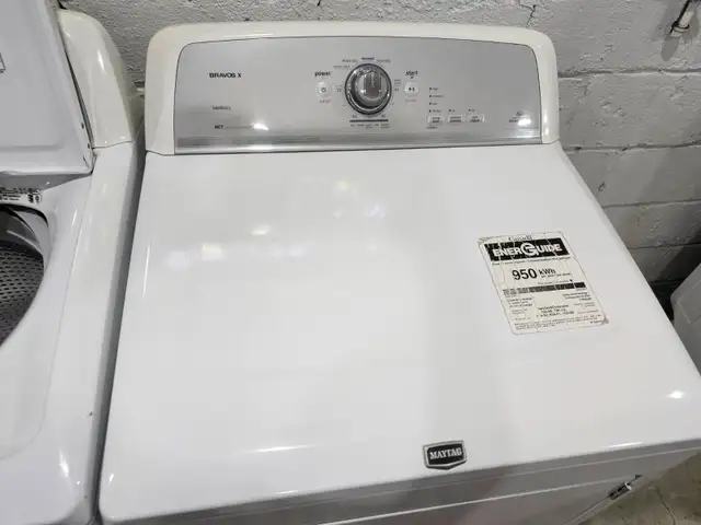 Maytag 27' White Top-Load White Washer & Front-Load Dryer - Photo 6
