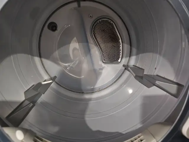 BEAUTIFUL Samsung 27' Blue Front-Load Stackable Washer Dryer Set - Photo 7