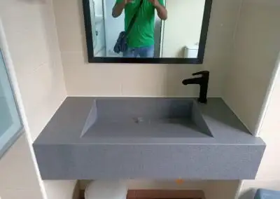 Affordable Vanity with Integrated Sink - Custom sizes available - Photo 3