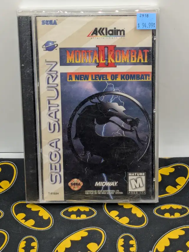 Mortal Kombat II Sega Saturn (#2918)