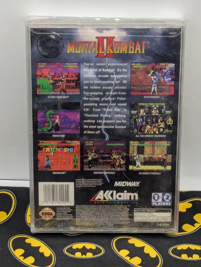 Mortal Kombat II Sega Saturn (#2918) - Photo 2