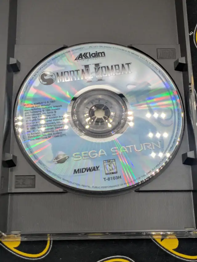 Mortal Kombat II Sega Saturn (#2918) - Photo 4