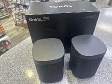 Sonos One SL Shadow Grey Edition 2 Pack Speakers Boxed