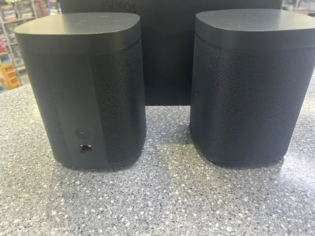 Sonos One SL Shadow Grey Edition 2 Pack Speakers Boxed - Photo 2