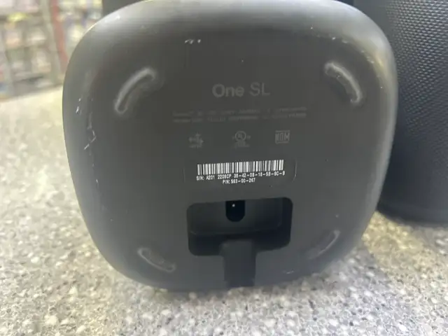 Sonos One SL Shadow Grey Edition 2 Pack Speakers Boxed - Photo 3