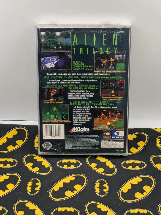 Alien Trilogy Sega Saturn (#2917) - Photo 2