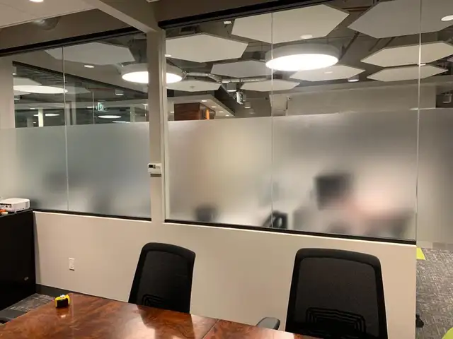 OFFICE WINDOW TINTING WE INSTALLED - Photo 4