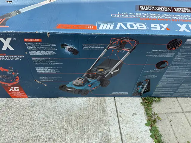 BRAND NEW SENIX X6 60 BRUSHLESS 3 in 1 - Photo 3