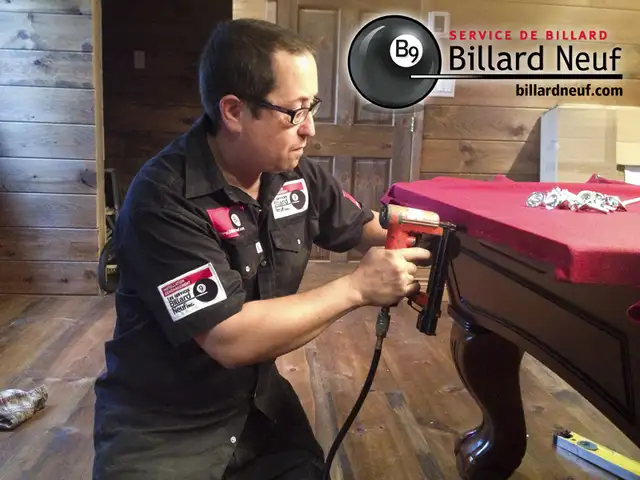 BILLARD9: changement de Tapis, Transport Reparation - Photo 7