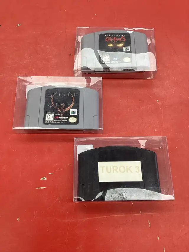 lot de jeux n64 de 20$ à 30$
