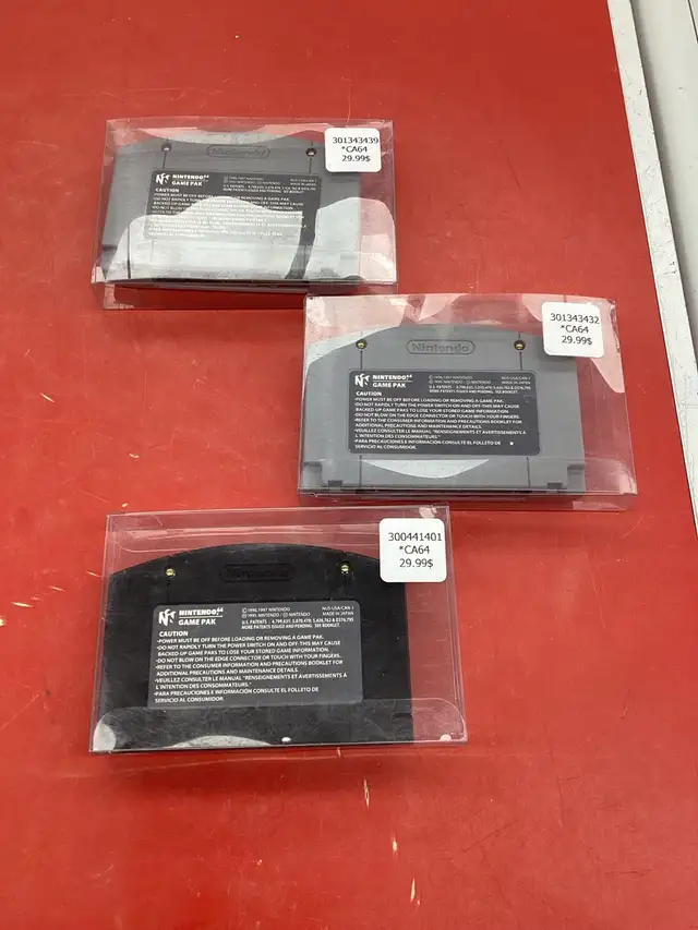 lot de jeux n64 de 20$ à 30$ - Photo 2