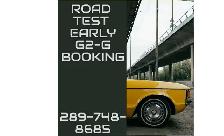 EARLY G2-G ROAD TEST (G2-G) BOOKING, DRIVE CLASSES