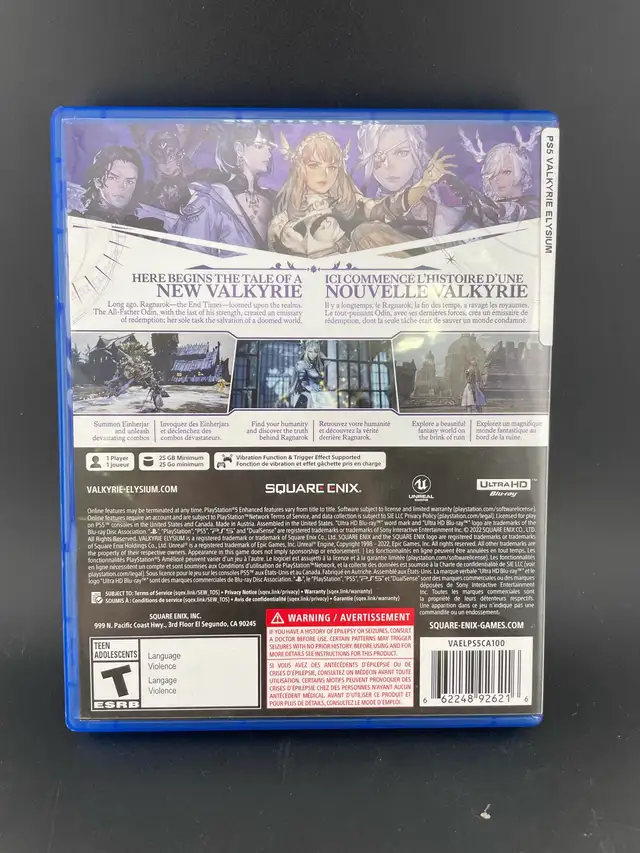 PS5 VALKYRIE ELYSIUM - Photo 3