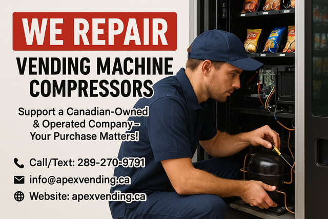 Vending machine repairs
