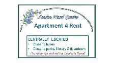 APARTMENT 4 RENT - June 1st (fully furnished)