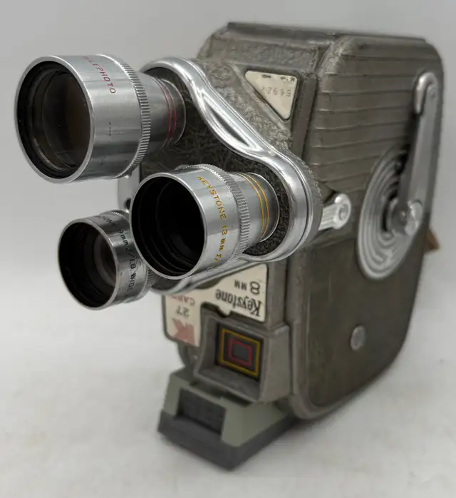 Vintage Collectable Keystone K-27 Movie Camera - Complete in Box - Photo 2