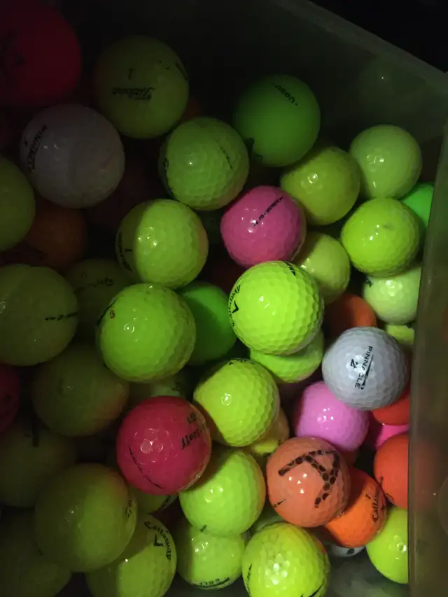200 Coloured Golf Balls $60