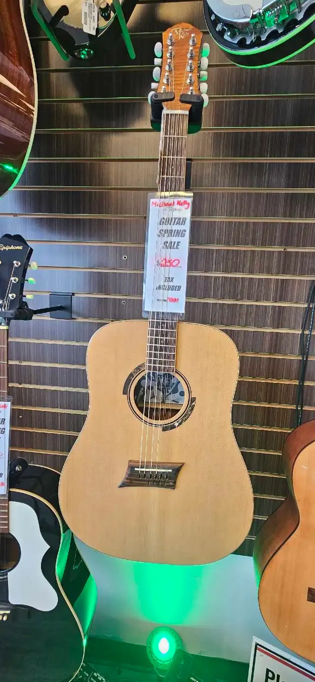 Michael Kelly Acoustic Guitar with Pickup