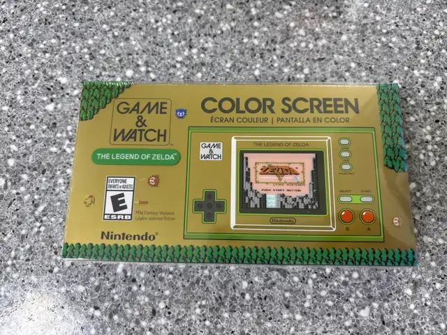 Nintendo Game & Watch The Legend of Zelda Sealed New In Box