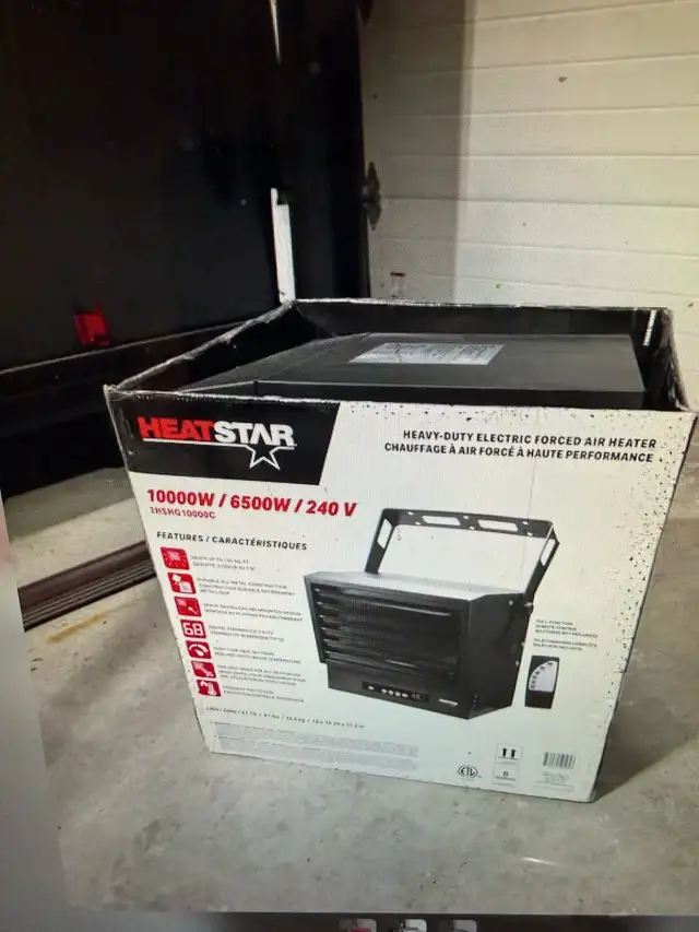 BRAND NEW HEATSTAR 240 V GARAGE HEATER - Photo 2