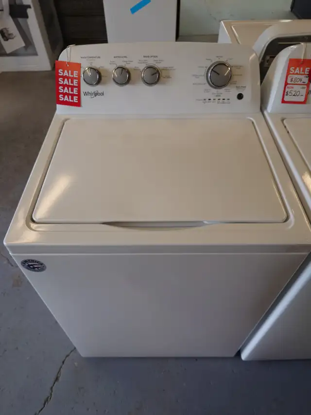 Whirlpool '27' White Top Load Washer on Sale‼️