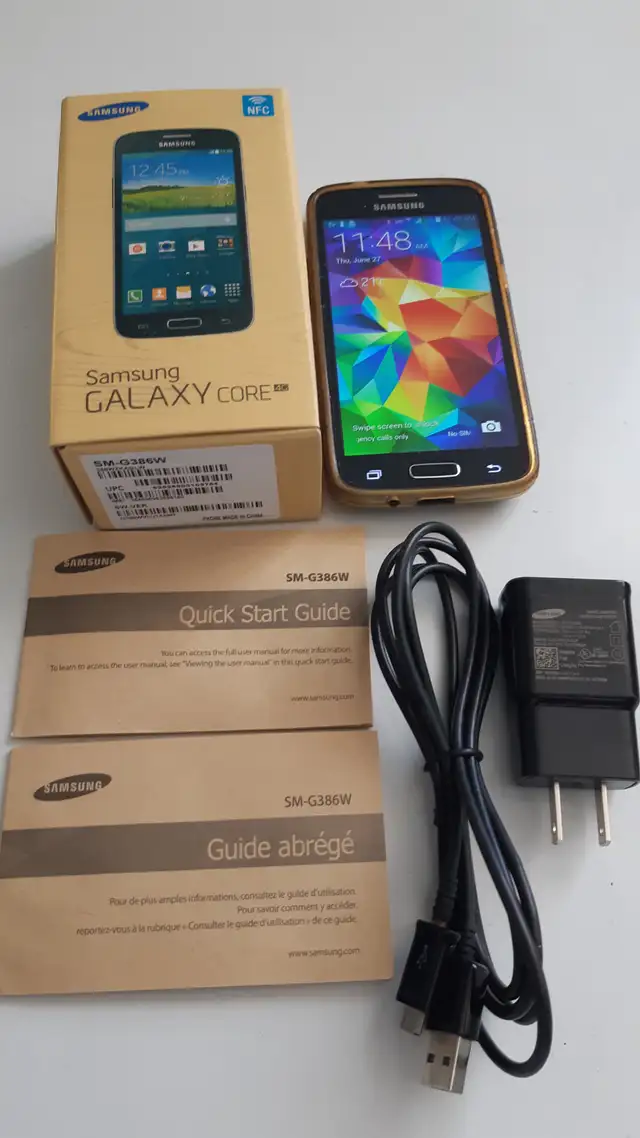 SAMSUNG GALAXY CORE CELL PHONE (Like New)
