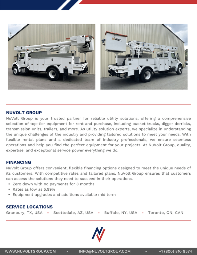 2020 Freightliner M2-106 Altec AM55E-MH Bucket Truck - Photo 2