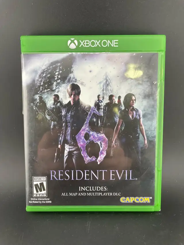 XBOX ONE RESIDENT EVIL 6