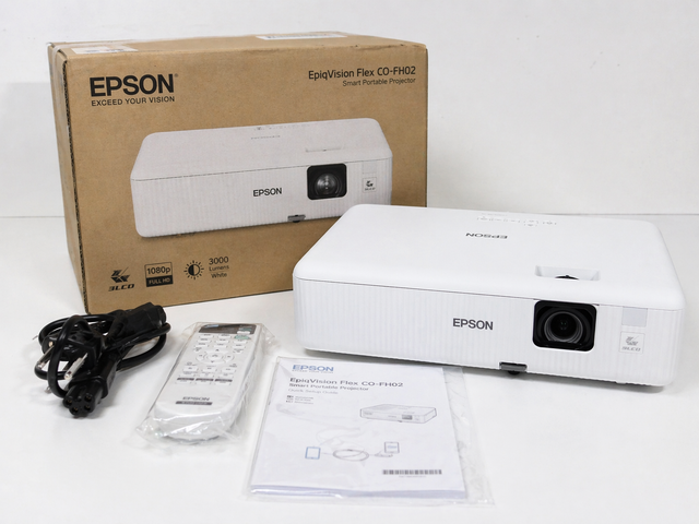 NEW EPSON EPIQVISION FLEX CO-FH02 1080P