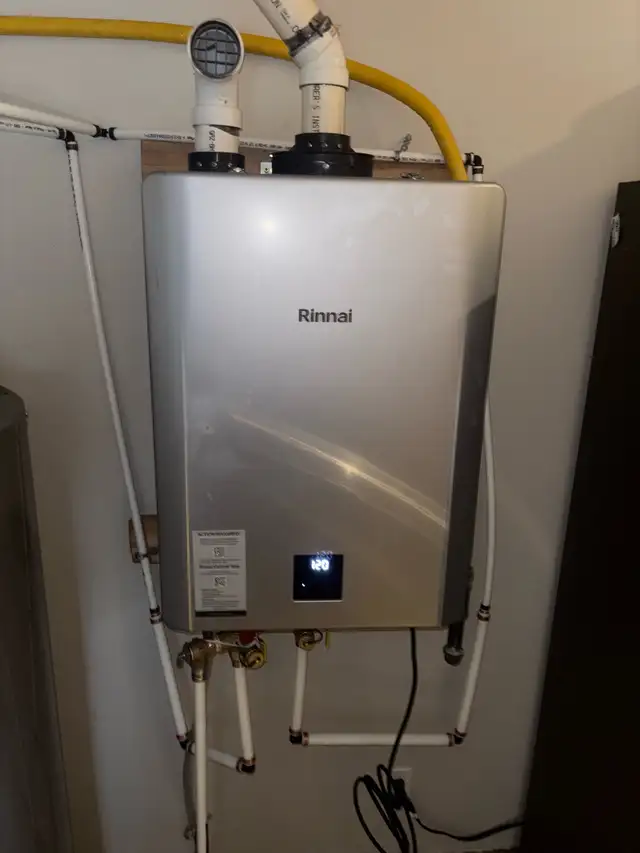 Tankless waterheater Install - Photo 2