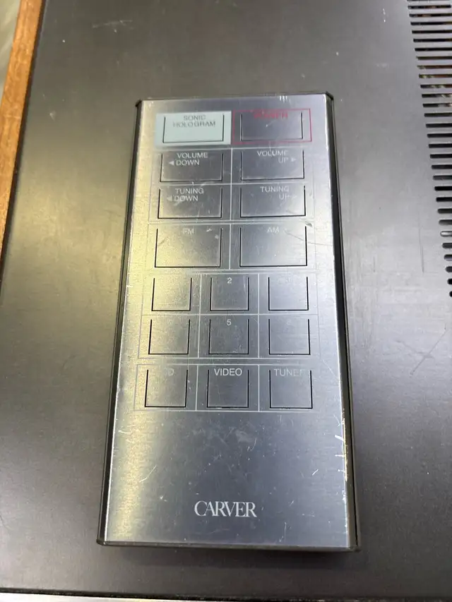 Carver MXR-2000 Reciever With Remote As Is For Parts - Photo 2