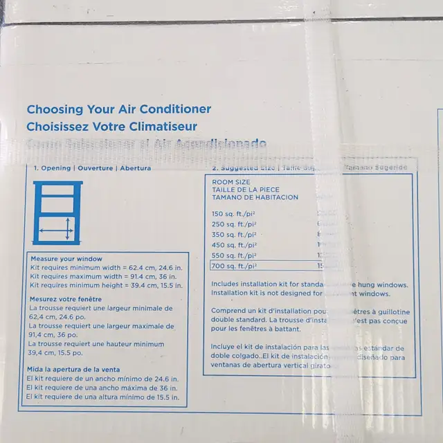 Danby 14,500 Window Air Conditioner - BRAND NEW - Photo 4