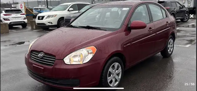 86000 KM Hyundai accent GL auto caméra full aucune rouille