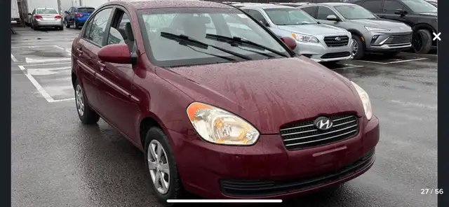 86000 KM Hyundai accent GL auto caméra full aucune rouille - Photo 2