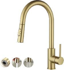 Brand New Gold Pull Out Kitchen Faucet For Sale