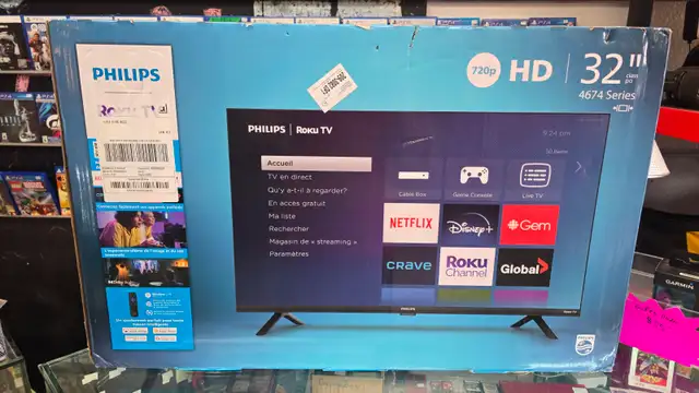 Philips 32' 1080p FHD Roku LED TV (NIB) - Photo 2