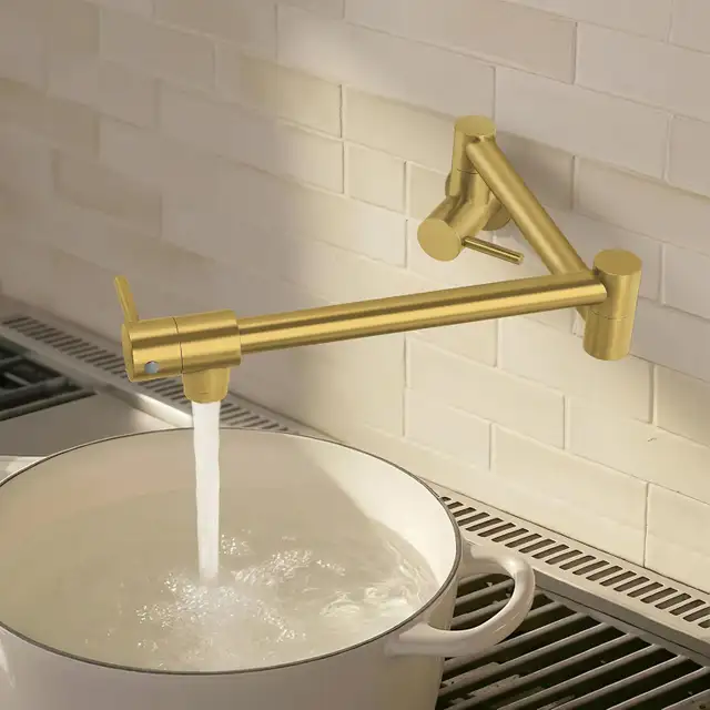 Brand New Gold Kitchen Pot Filler For Sale