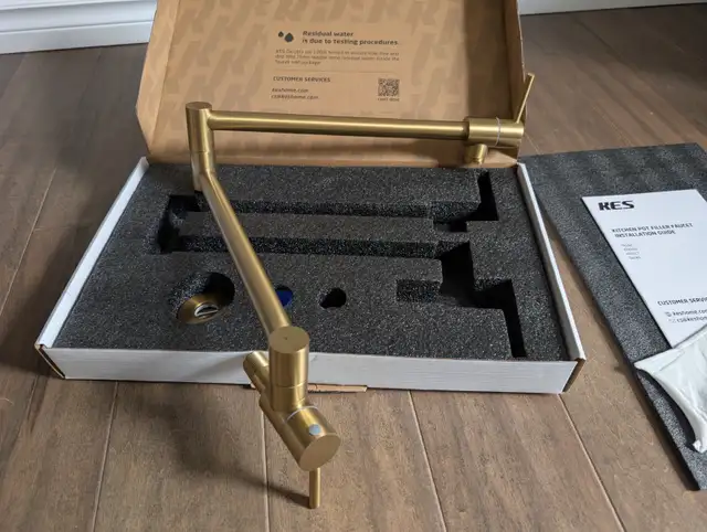 Brand New Gold Kitchen Pot Filler For Sale - Photo 5