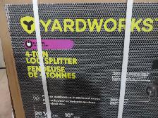 Yard Works 4 ton Log Splitter