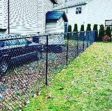 Chain link fence