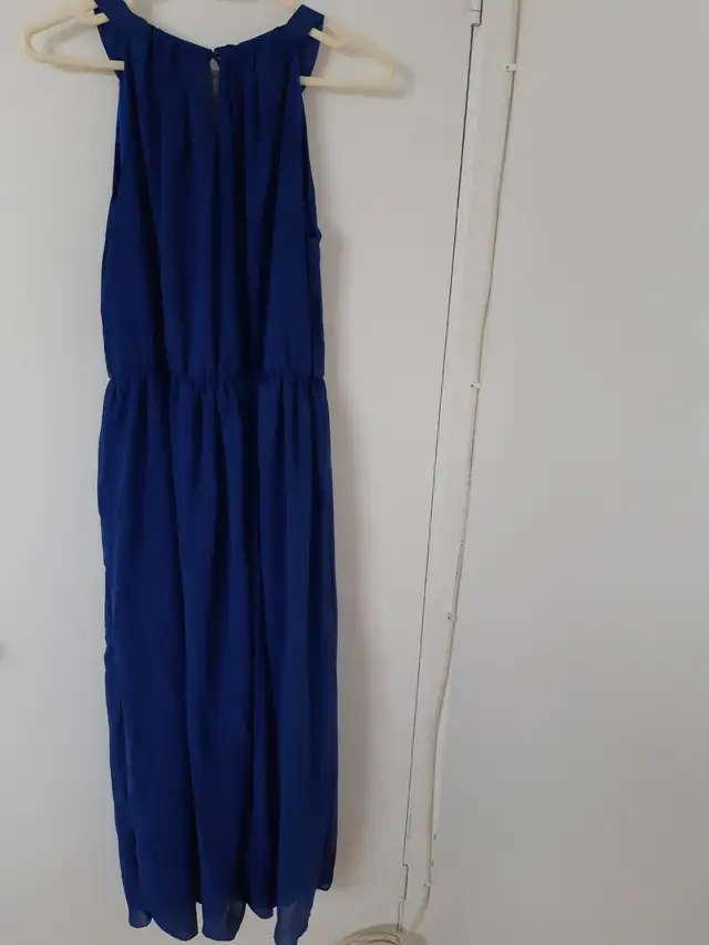DARK BLUE LONG DRESS (Brand New) - Photo 2