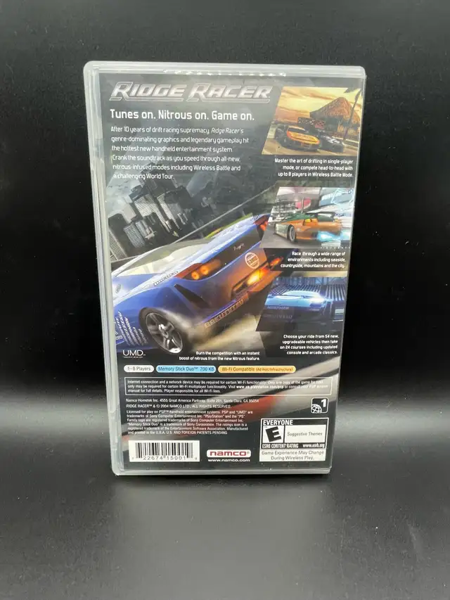 PSP RIDGE RACER W/MANUAL - Photo 2