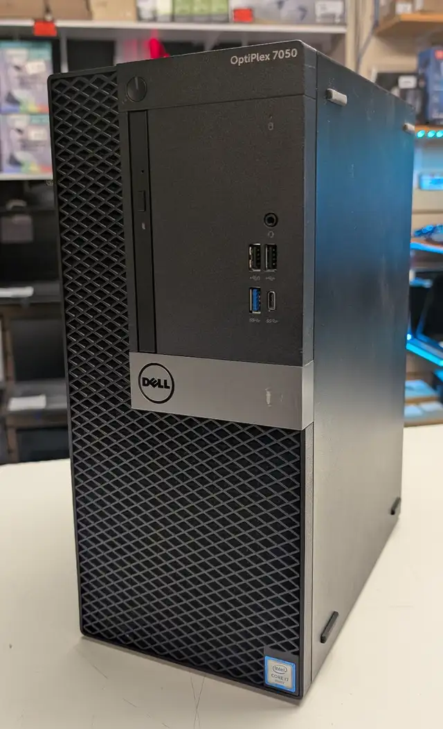 Pc de bureau Dell OptiPlex 7050 i7-6700 16Go DDR4 SSD 256Go NVMe