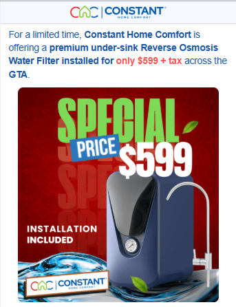 Reverse Osmosis Water Filter Installation