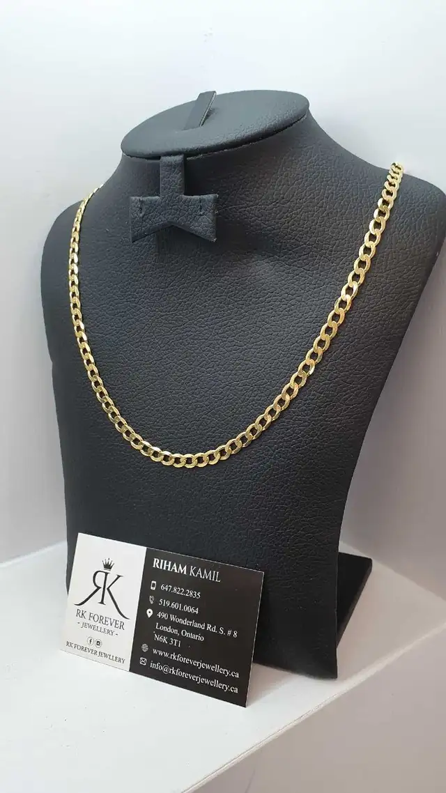 10k yellow gold chain # 384_3 - Photo 2