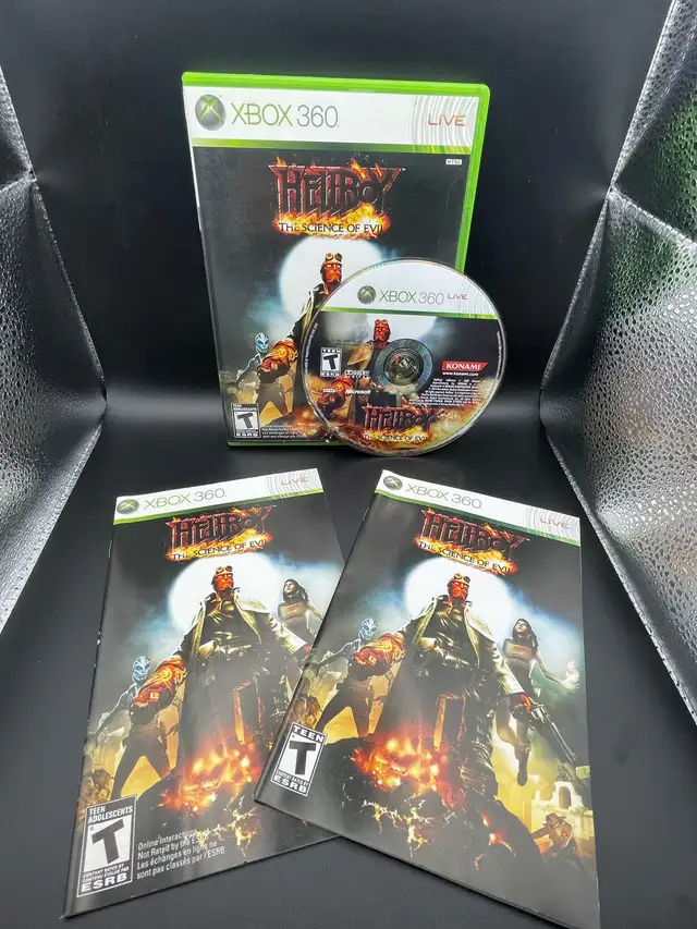 XBOX 360 HELLBOY THE SCIENCE OF EVIL W/MANUAL