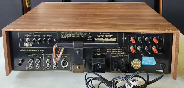 PIONEER SX-434 RECEIVER - Photo 5