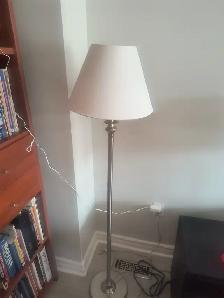 Lamp stand with shade cover $10-416-550-4186